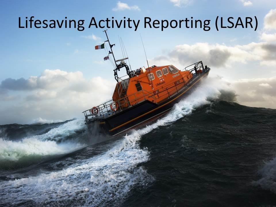 Kilmore Quay RNLI’s Tamar class lifeboat, Killarney 16-18, crashing over a wave in heavy
